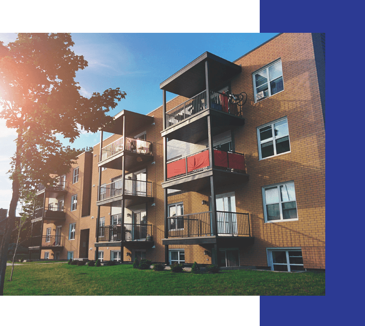 Facade of a Building With Windows and Balconies